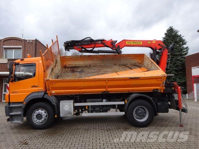 Mercedes-Benz 1833 Axor Kipper mit Kran Wechselsytem Kipper