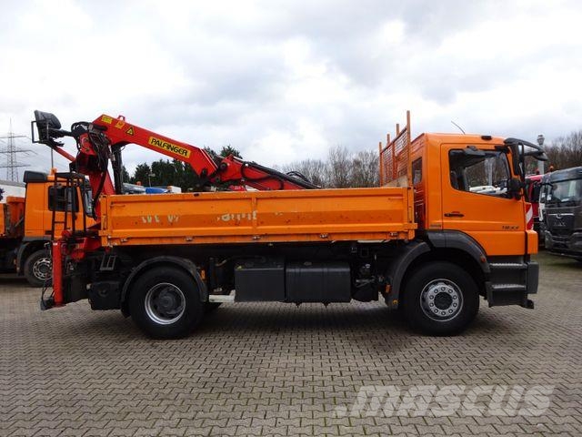 Mercedes-Benz 1833 Axor Kipper mit Kran Wechselsytem Kipper