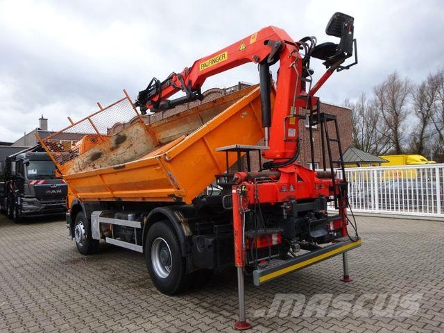 Mercedes-Benz 1833 Axor Kipper mit Kran Wechselsytem Kipper
