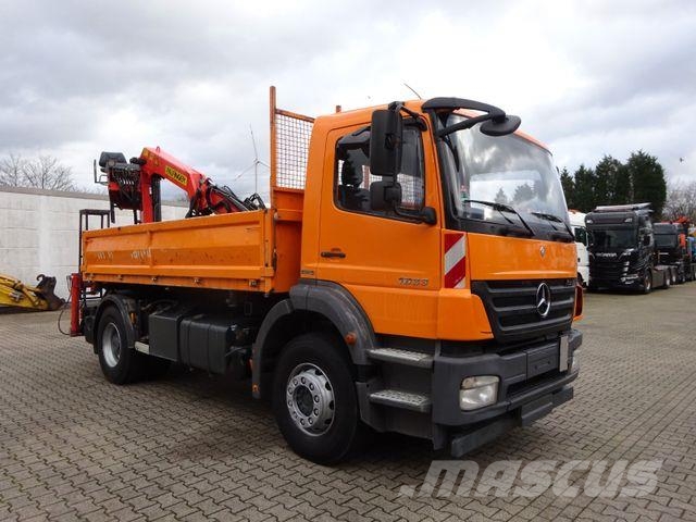 Mercedes-Benz 1833 Axor Kipper mit Kran Wechselsytem Kipper