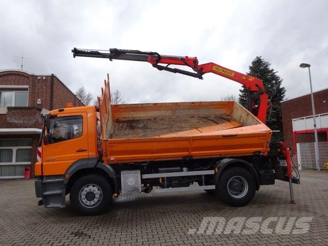 Mercedes-Benz 1833 Axor Kipper mit Kran Wechselsytem Kipper