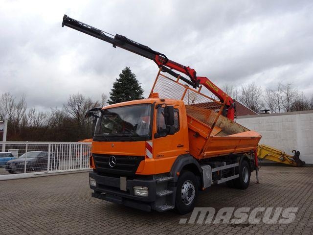 Mercedes-Benz 1833 Axor Kipper mit Kran Wechselsytem Kipper