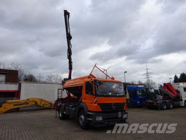 Mercedes-Benz 1833 Axor Kipper mit Kran Wechselsytem Kipper