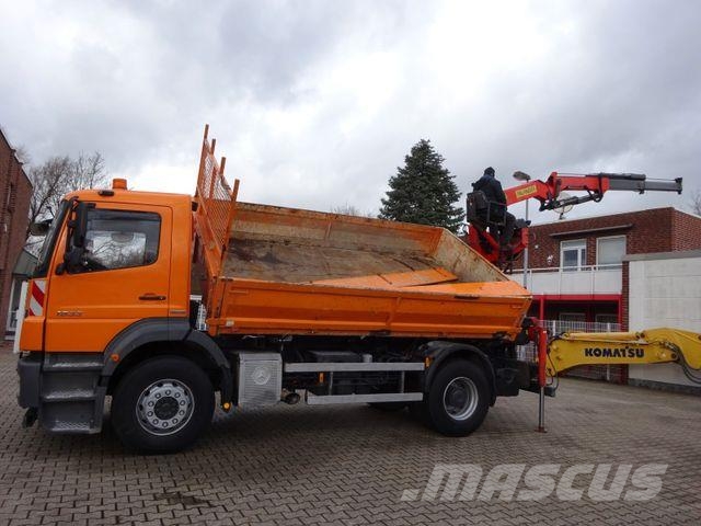 Mercedes-Benz 1833 Axor Kipper mit Kran Wechselsytem Kipper