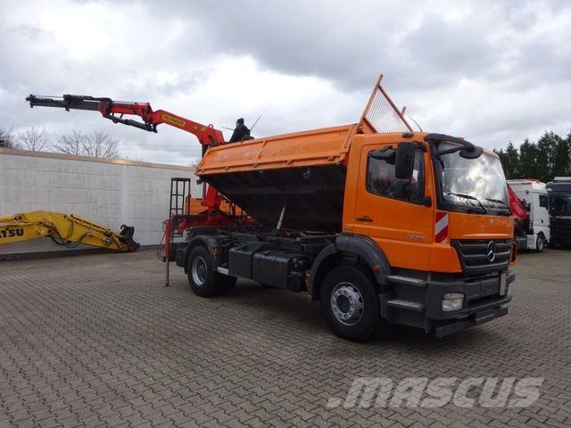 Mercedes-Benz 1833 Axor Kipper mit Kran Wechselsytem Kipper