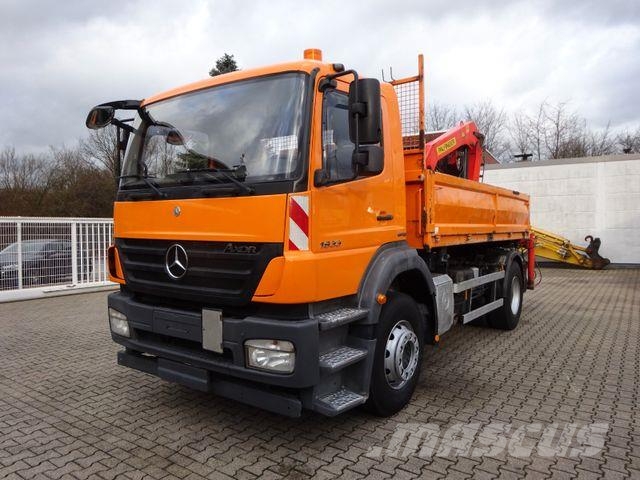 Mercedes-Benz 1833 Axor Kipper mit Kran Wechselsytem Kipper
