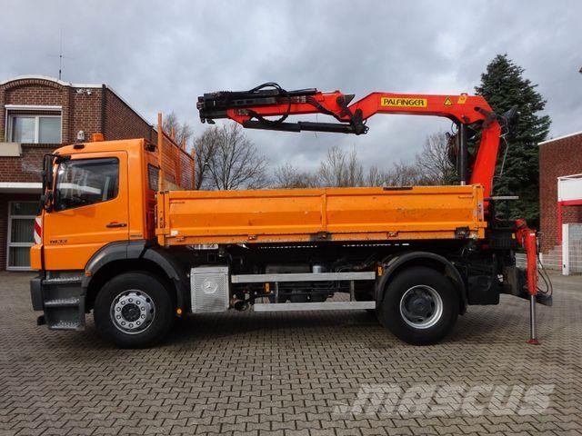 Mercedes-Benz 1833 Axor Kipper mit Kran Wechselsytem Kipper