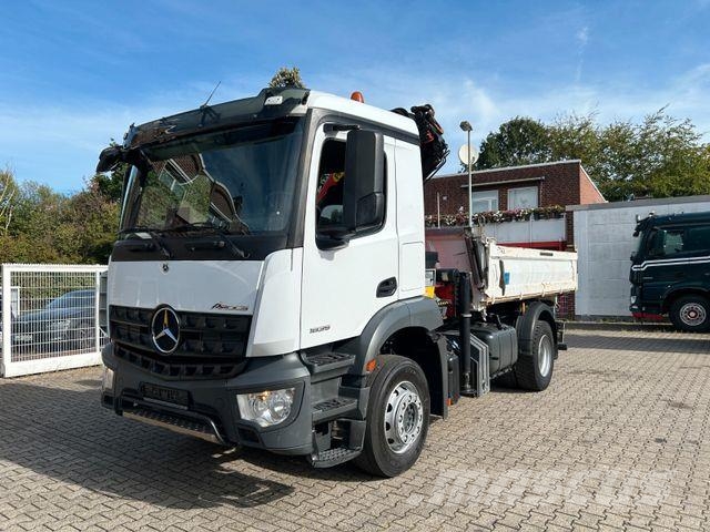 Mercedes-Benz 1835 Arocs 3Skipper MEILLER + PK14501 SLD5 Kran Kipper