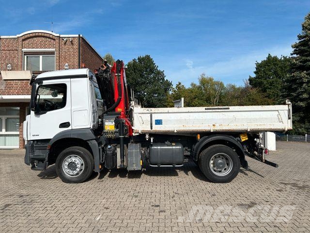 Mercedes-Benz 1835 Arocs 3Skipper MEILLER + PK14501 SLD5 Kran Kipper