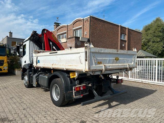 Mercedes-Benz 1835 Arocs 3Skipper MEILLER + PK14501 SLD5 Kran Kipper