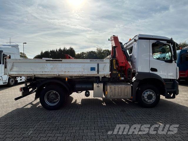 Mercedes-Benz 1835 Arocs 3Skipper MEILLER + PK14501 SLD5 Kran Kipper