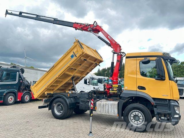 Mercedes-Benz 1835 Arocs 5+ 3Skipper Fassi F125A 4x Hydrl. Camiones grúa