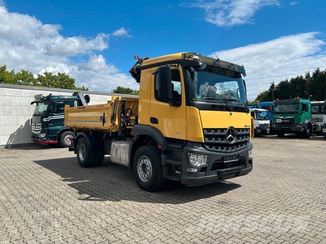 Mercedes-Benz 1835 Arocs 5+ 3Skipper Fassi F125A 4x Hydrl. Camiones grúa