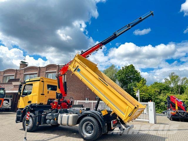 Mercedes-Benz 1835 Arocs 5+ 3Skipper Fassi F125A 4x Hydrl. Camiones grúa