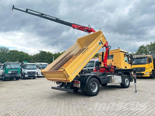 Mercedes-Benz 1835 Arocs 5+ 3Skipper Fassi F125A 4x Hydrl. Camiones grúa