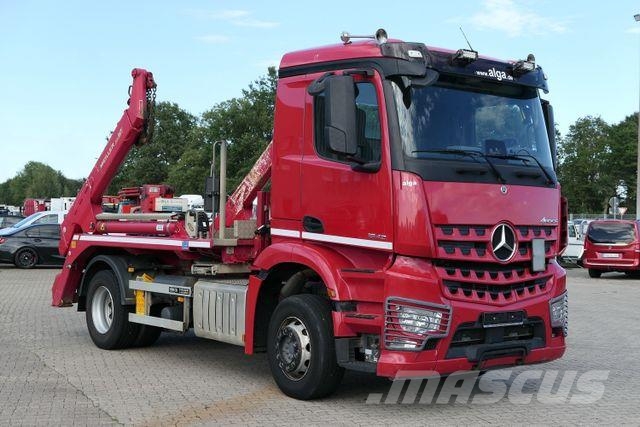 Mercedes-Benz 1842 L Arocs 4x2, Meiller AK 12.T, Funk, AC, AHK Camiones con gancho