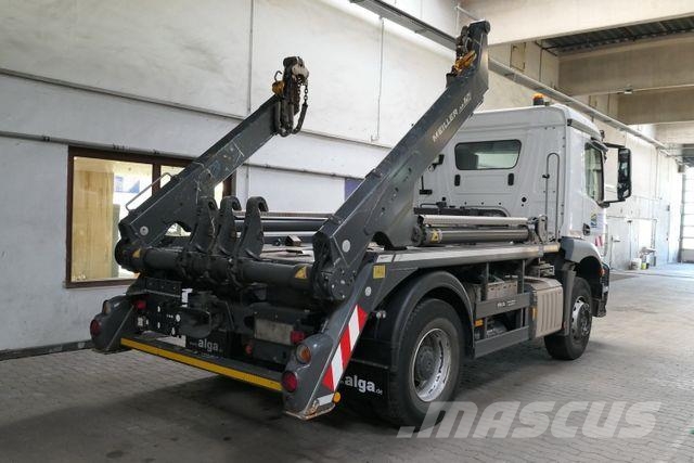 Mercedes-Benz 1846 AL Arocs 4x2, Meiller AK 12.T, Funk, 66tkm Razstavljivi tovornjaki z žičnimi dvigali