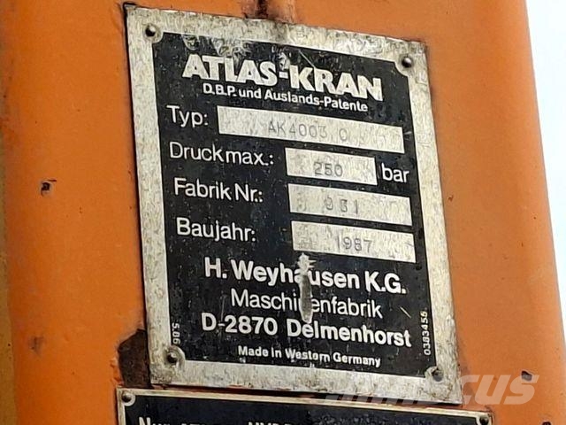 Mercedes-Benz 1922 Kipper/Kran/Allrad Tipper trucks