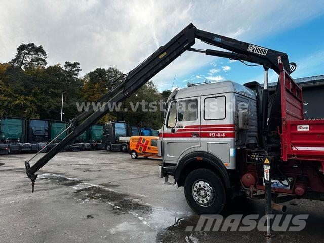 Mercedes-Benz 1944 s 6x2 DSK Hiab-Ladekran Kipper