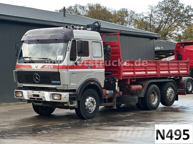Mercedes-Benz 1944 s 6x2 DSK Hiab-Ladekran Kipper