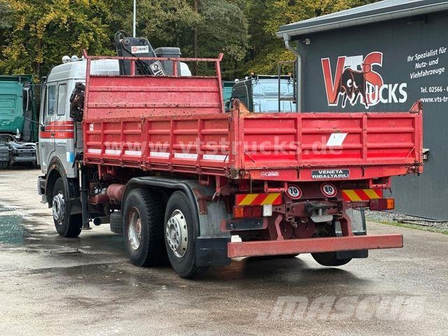 Mercedes-Benz 1944 s 6x2 DSK Hiab-Ladekran Kipper