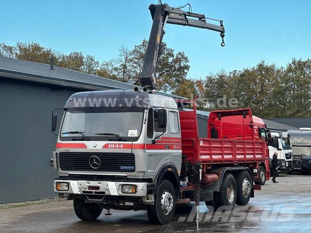 Mercedes-Benz 1944 s 6x2 DSK Hiab-Ladekran Kipper