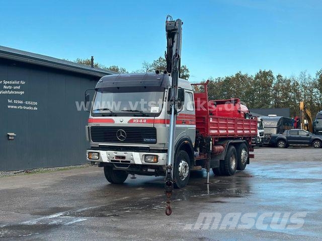 Mercedes-Benz 1944 s 6x2 DSK Hiab-Ladekran Kipper