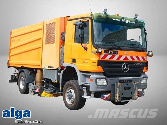 Mercedes-Benz 2032 A Actros 4x4, Bucher STKF 9500, Airport, AC 清掃車