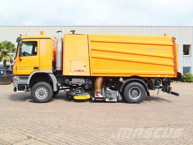 Mercedes-Benz 2032 A Actros 4x4, Bucher STKF 9500, Airport, AC 清掃車