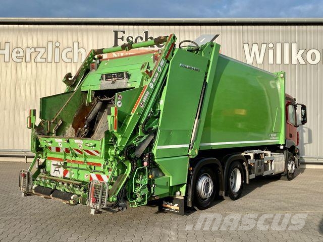 Mercedes-Benz 2533 6x2/Lenk|FAUN Powerpress*Kamera*3x Sitze*AC Waste trucks