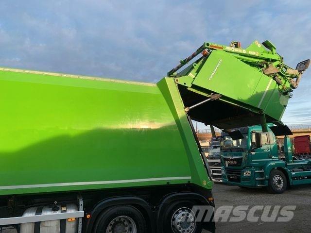 Mercedes-Benz 2533 6x2/Lenk|FAUN Powerpress*Kamera*3x Sitze*AC Waste trucks
