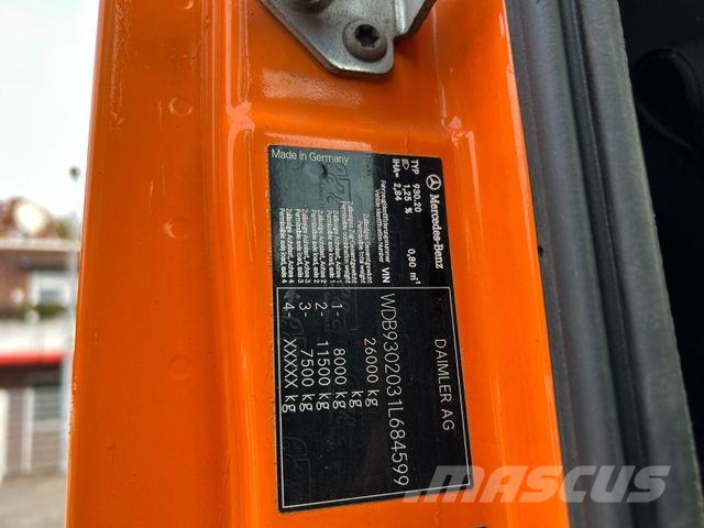 Mercedes-Benz 2541 Abroller Meiller 6x2 Kotalni prekucni tovornjaki