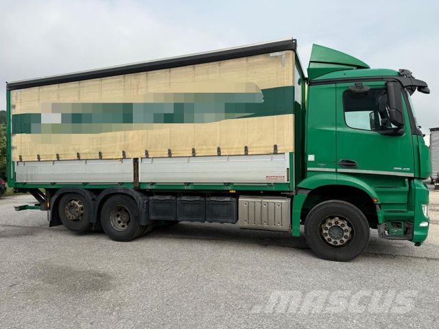 Mercedes-Benz 2543 6X2 PRTSCHE PLANE LBW BLATT LUFT LENKACHSE Pritsche & Plane