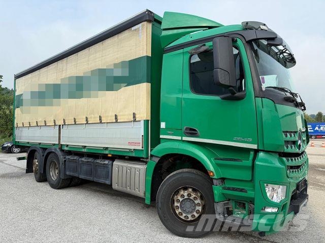 Mercedes-Benz 2543 6X2 PRTSCHE PLANE LBW BLATT LUFT LENKACHSE Pritsche & Plane