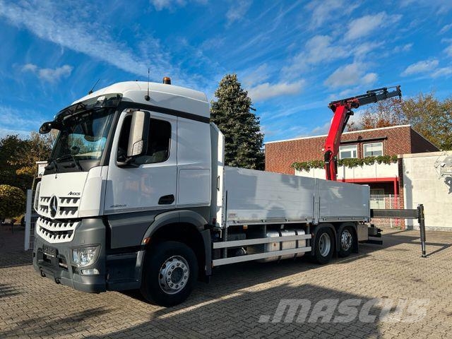 Mercedes-Benz 2543 Arocs Pritsche + PK24001 SLD Kran 6x2 Tovornjaki z žerjavom