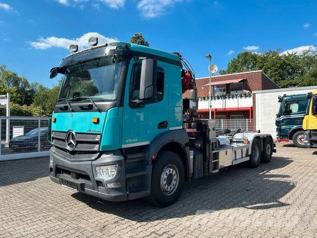 Mercedes-Benz 2543 Meiller Abroller +MKG HLK76A2 Kran +Greifer Camiones polibrazo