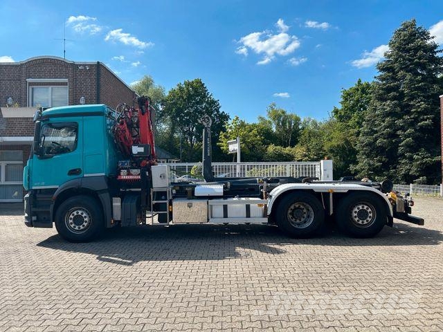 Mercedes-Benz 2543 Meiller Abroller +MKG HLK76A2 Kran +Greifer Camiones polibrazo