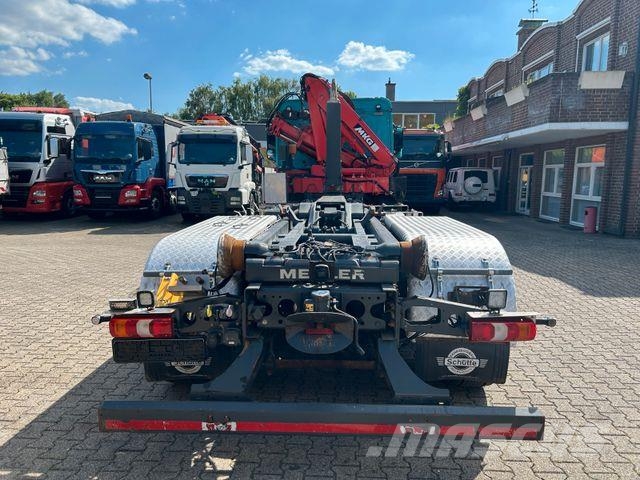 Mercedes-Benz 2543 Meiller Abroller +MKG HLK76A2 Kran +Greifer Camiones polibrazo