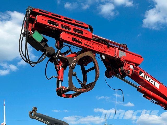 Mercedes-Benz 2543 Meiller Abroller +MKG HLK76A2 Kran +Greifer Camiones polibrazo