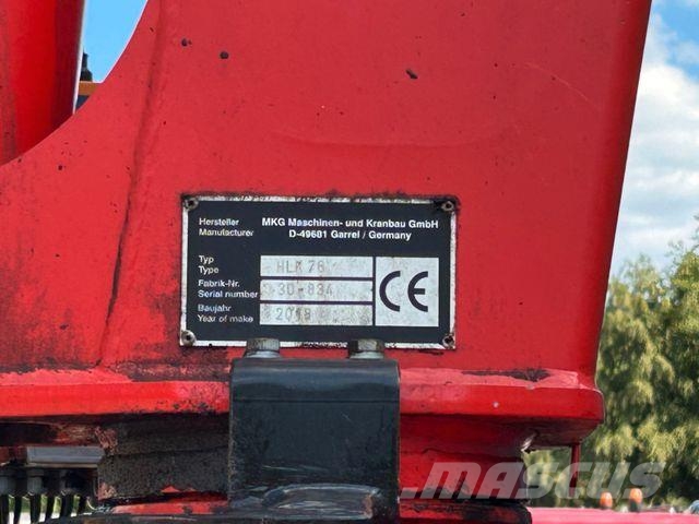 Mercedes-Benz 2543 Meiller Abroller +MKG HLK76A2 Kran +Greifer Camiones polibrazo