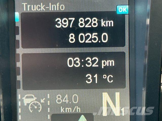 Mercedes-Benz 2543 Meiller Abroller +MKG HLK76A2 Kran +Greifer Camiones polibrazo