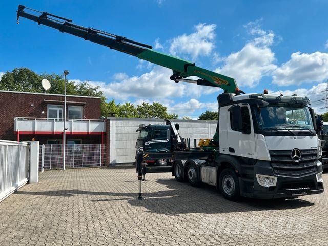 Mercedes-Benz 2545 Antos SZM mit PK 41002 Kran 6x2 Camiones grúa