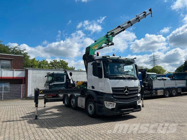 Mercedes-Benz 2545 Antos SZM mit PK 41002 Kran 6x2 Camiones grúa