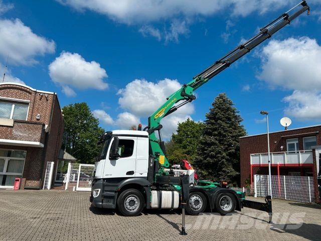 Mercedes-Benz 2545 Antos SZM mit PK 41002 Kran 6x2 Camiones grúa