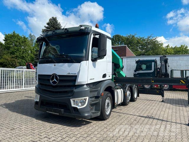 Mercedes-Benz 2545 Antos SZM mit PK 41002 Kran 6x2 Camiones grúa