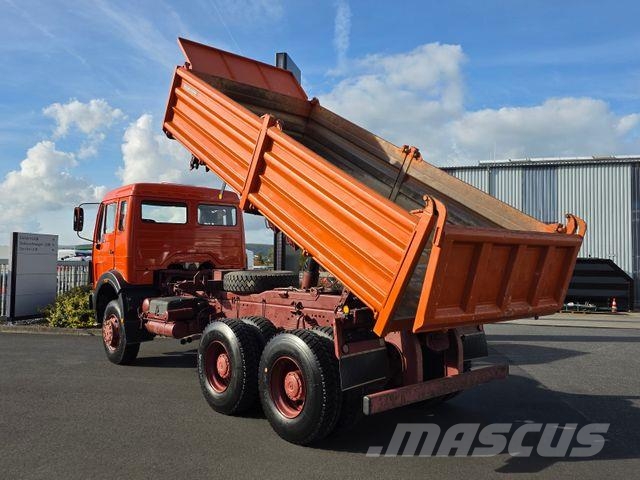Mercedes-Benz 2636 AK 6x6 Allrad-Kipper, 10-Zylinder, 1. Hand Pašizgāzējs
