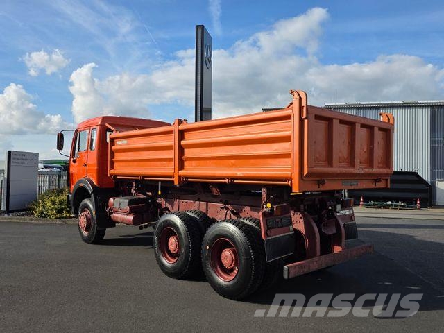Mercedes-Benz 2636 AK 6x6 Allrad-Kipper, 10-Zylinder, 1. Hand Pašizgāzējs