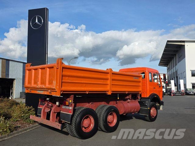 Mercedes-Benz 2636 AK 6x6 Allrad-Kipper, 10-Zylinder, 1. Hand Pašizgāzējs