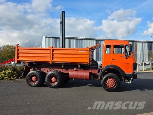 Mercedes-Benz 2636 AK 6x6 Allrad-Kipper, 10-Zylinder, 1. Hand Pašizgāzējs