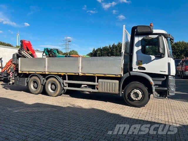 Mercedes-Benz 2636.Big Chassi 13 Ton . LongCh 6x4 Fassi Kran Camiones plataforma